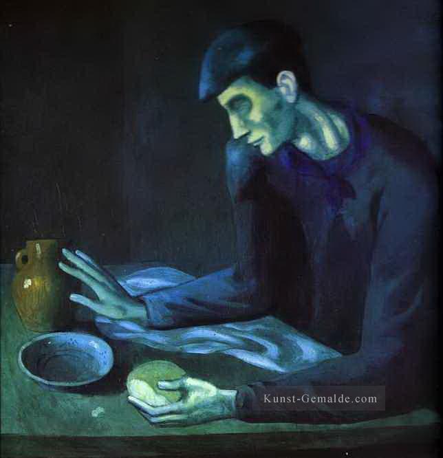 Frühstück eines Blinden 1903 kubist Pablo Picasso Ölgemälde